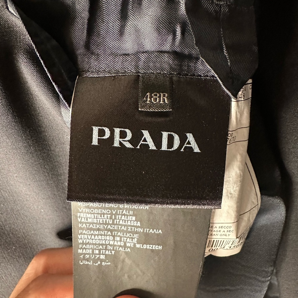 Prada Navy Wool Suit Set - Picture 3 of 11